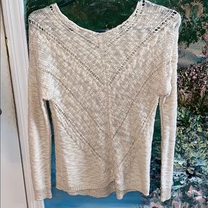 Cream sweater